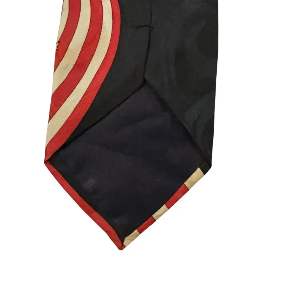 Disney Mickey Unlimited Mickey Mouse Goofy Donald Duck Bike Riding Necktie